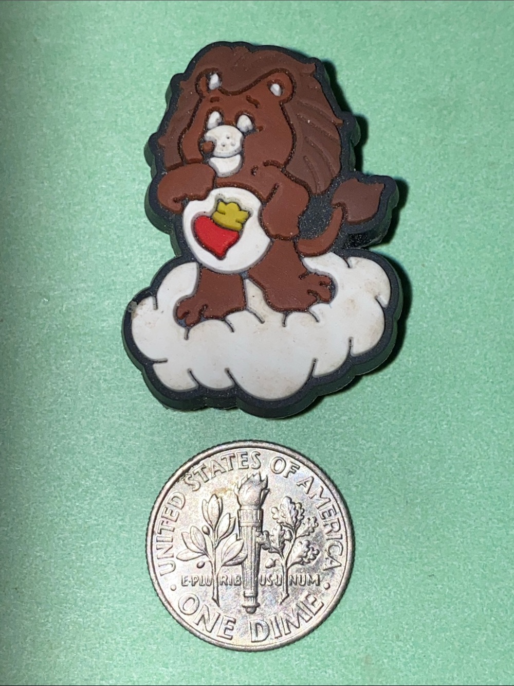 (10 for $15) Brave Heart Lion Care Bears Crocs Shoe Charms